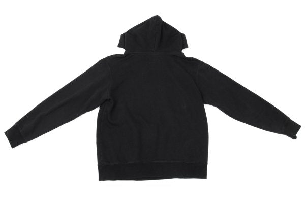 Yohji Yamamoto POUR HOMME New Era Logo Hoodie Black Size 2