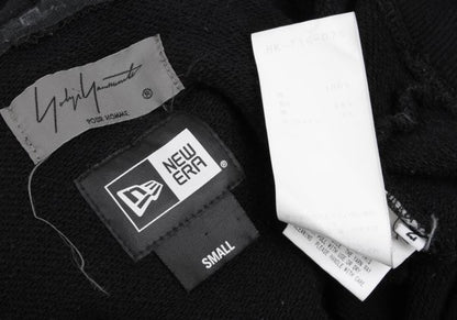 Yohji Yamamoto POUR HOMME New Era Logo Hoodie Black Size 2