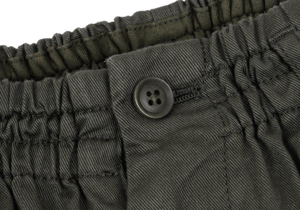 S'YTE Khaki Cotton Wide Cargo Pants Size 2
