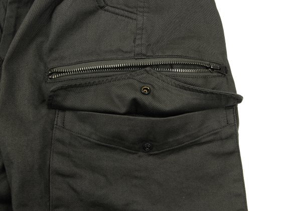 S'YTE Khaki Cotton Wide Cargo Pants Size 2