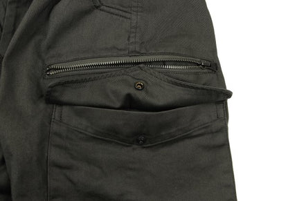 S'YTE Khaki Cotton Wide Cargo Pants Size 2