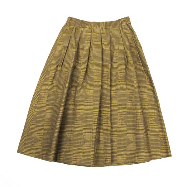 Tomorrowland MACPHEE Graphic Jacquard Tuck Skirt Size 36