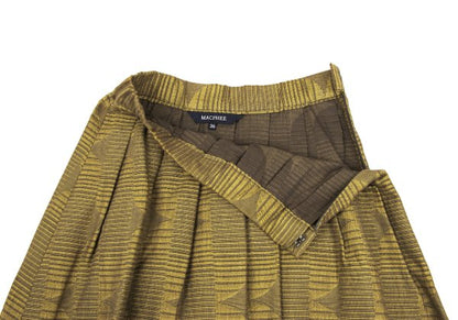 Tomorrowland MACPHEE Graphic Jacquard Tuck Skirt Size 36
