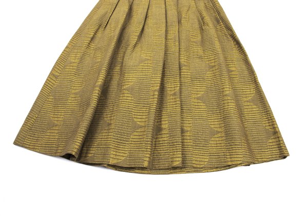 Tomorrowland MACPHEE Graphic Jacquard Tuck Skirt Size 36