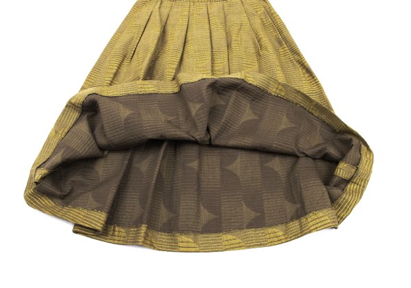 Tomorrowland MACPHEE Graphic Jacquard Tuck Skirt Size 36