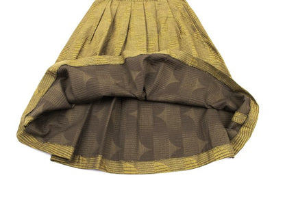 Tomorrowland MACPHEE Graphic Jacquard Tuck Skirt Size 36