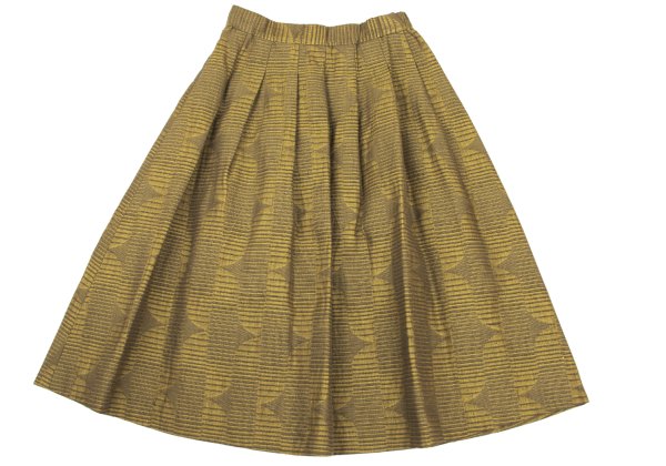 Tomorrowland MACPHEE Graphic Jacquard Tuck Skirt Size 36