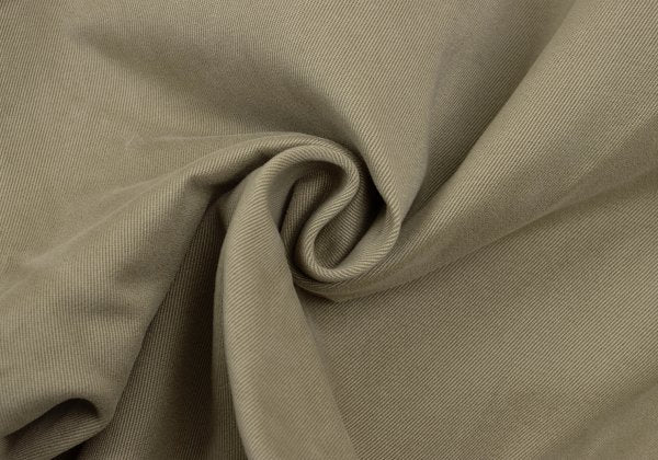 STUDIO NICHOLSON SORTE Beige Peach Cotton Twill Pants Size L