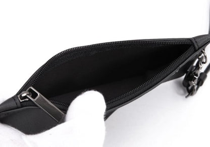 Y's Faux Leather Strap Black
