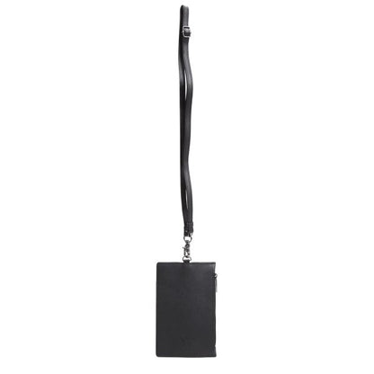 Y's Faux Leather Strap Multi-Case Black