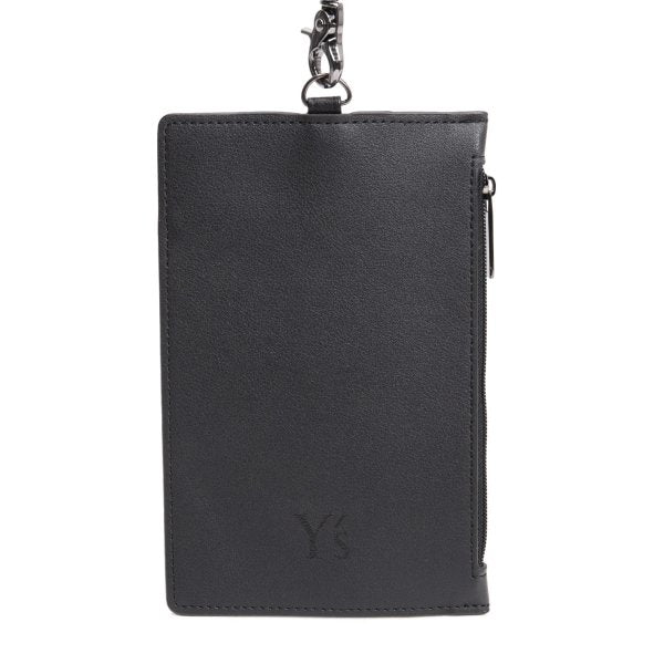 Y's Faux Leather Strap Multi-Case Black