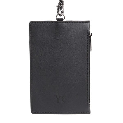 Y's Faux Leather Strap Multi-Case Black