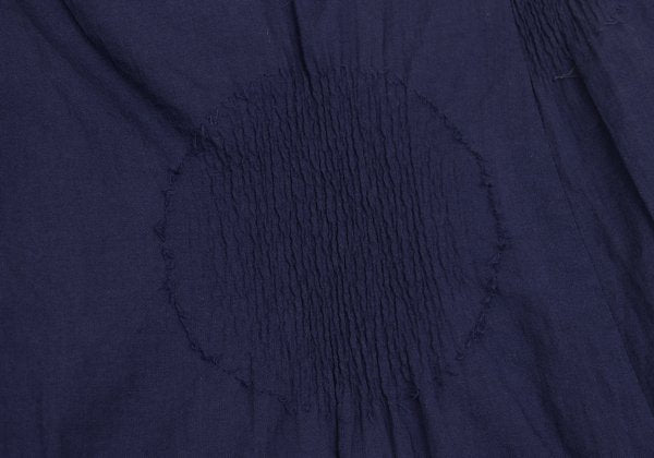Y's Shirring Dot Pleated Wrap Skirt Purple Size 1