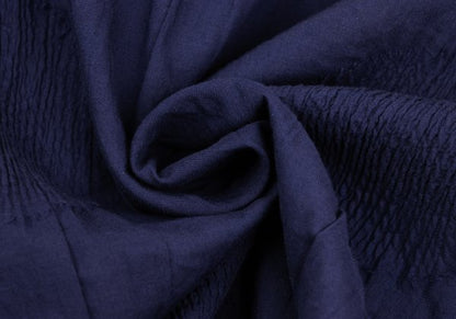 Y's Shirring Dot Pleated Wrap Skirt Purple Size 1
