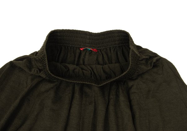 KENZO Wool A-Line Midi Skirt Green Size M