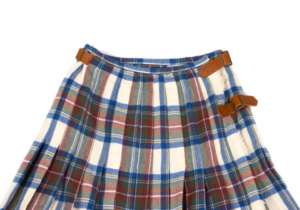Pink House WONDERFUL WORLD KANEKO ISAO Check Skirt Size M