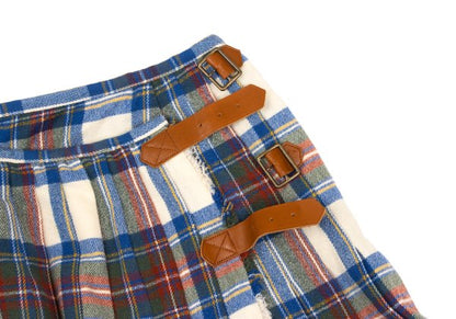 Pink House WONDERFUL WORLD KANEKO ISAO Check Skirt Size M