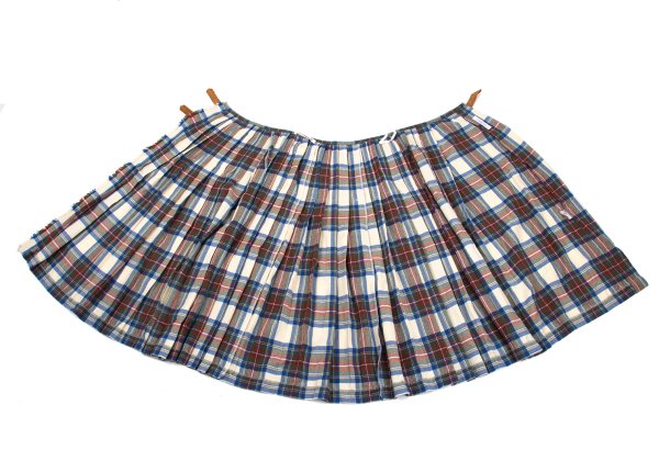 Pink House WONDERFUL WORLD KANEKO ISAO Check Skirt Size M