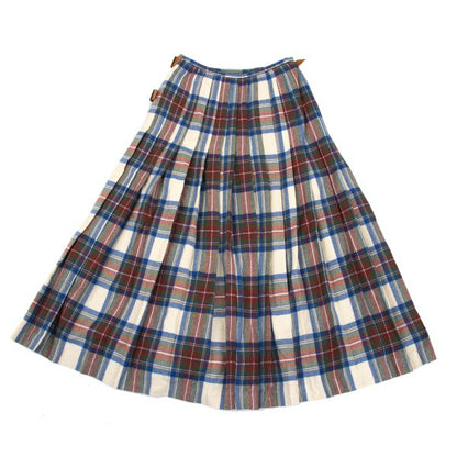 Pink House WONDERFUL WORLD KANEKO ISAO Check Skirt Size M