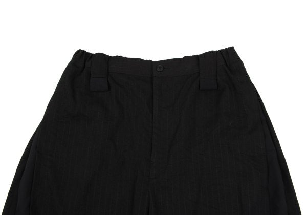 SENSOUNICO MOYURU Poly-Rayon Shadow Pants Black Size M-L