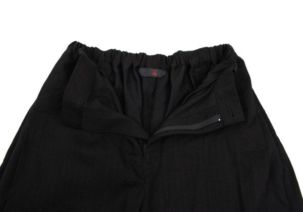 SENSOUNICO MOYURU Poly-Rayon Shadow Pants Black Size M-L