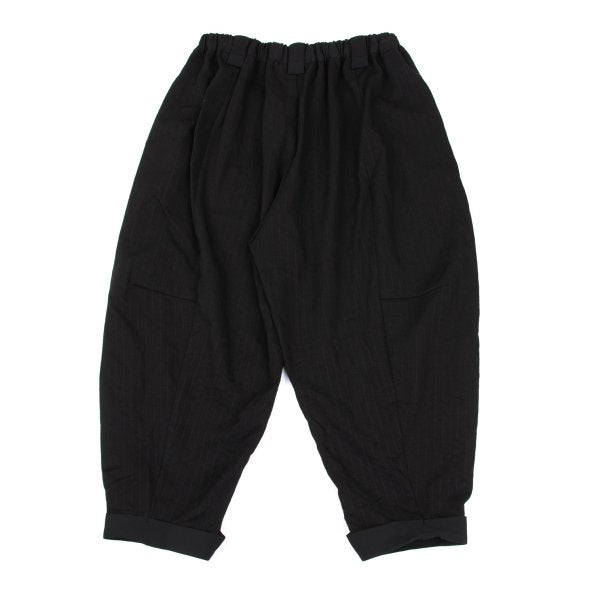 SENSOUNICO MOYURU Poly-Rayon Shadow Pants Black Size M-L