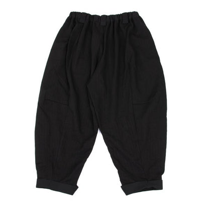 SENSOUNICO MOYURU Poly-Rayon Shadow Pants Black Size M-L
