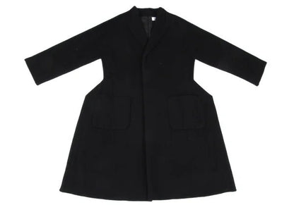 COMME des GARCONS 22AW Melton Wool 2D Coat Black Size XS