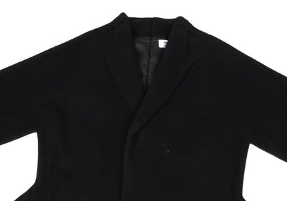 COMME des GARCONS 22AW Melton Wool 2D Coat Black Size XS