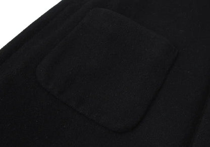 COMME des GARCONS 22AW Melton Wool 2D Coat Black Size XS