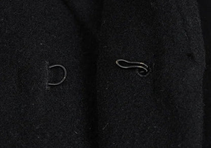 COMME des GARCONS 22AW Melton Wool 2D Coat Black Size XS