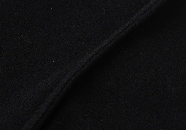 COMME des GARCONS 22AW Melton Wool 2D Coat Black Size XS