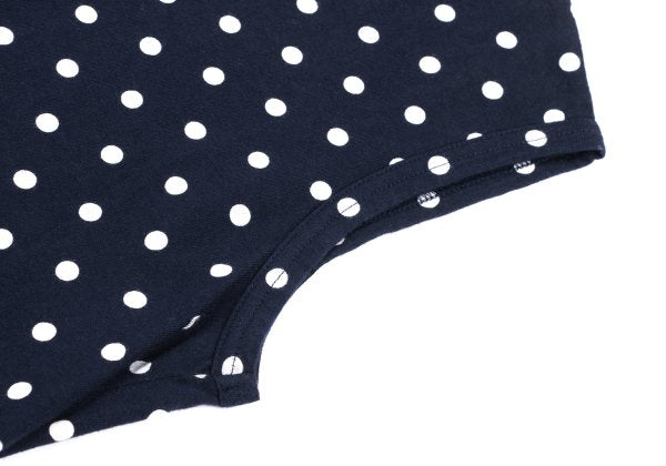 tricot COMME des GARCONS Dot Print Tank Navy White Size S