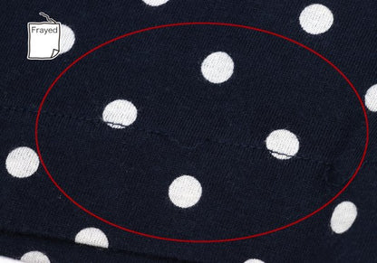 tricot COMME des GARCONS Dot Print Tank Navy White Size S