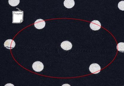 tricot COMME des GARCONS Dot Print Tank Navy White Size S