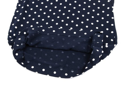 tricot COMME des GARCONS Dot Print Tank Navy White Size S