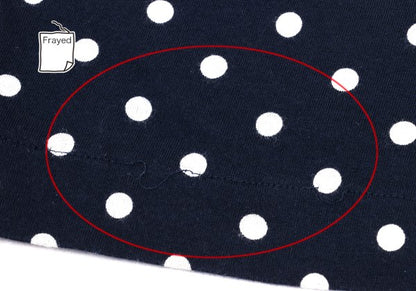 tricot COMME des GARCONS Dot Print Tank Navy White Size S