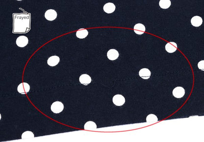tricot COMME des GARCONS Dot Print Tank Navy White Size S