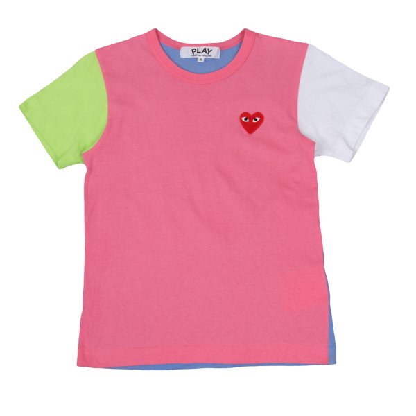 PLAY COMME des GARCONS Heart Patch T-Shirt Multi Size S