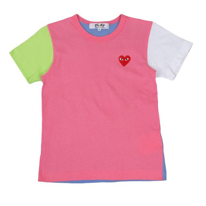 PLAY COMME des GARCONS Heart Patch T-Shirt Multi Size S
