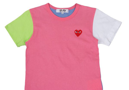 PLAY COMME des GARCONS Heart Patch T-Shirt Multi Size S