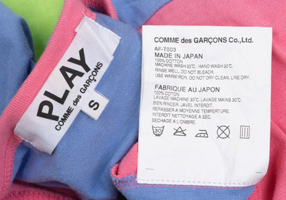 PLAY COMME des GARCONS Heart Patch T-Shirt Multi Size S