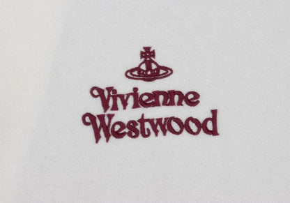 Vivienne Westwood Logo Scarf White