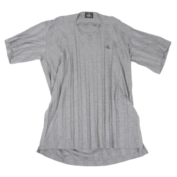 Vivienne Westwood MAN Orb Embroidered T-Shirt Gray Size F