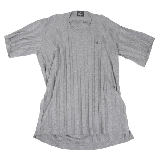 Vivienne Westwood MAN Orb Embroidered T-Shirt Gray Size F