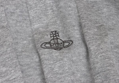 Vivienne Westwood MAN Orb Embroidered T-Shirt Gray Size F