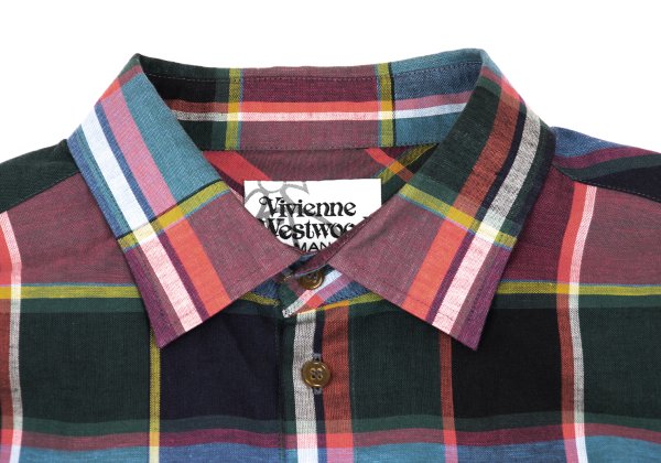 Vivienne Westwood MAN Cotton Linen Sleeve Shirt Size 50