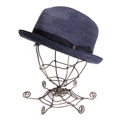 Borsalino Hemp Hat Navy Size 61