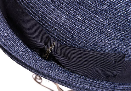 Borsalino Hemp Hat Navy Size 61