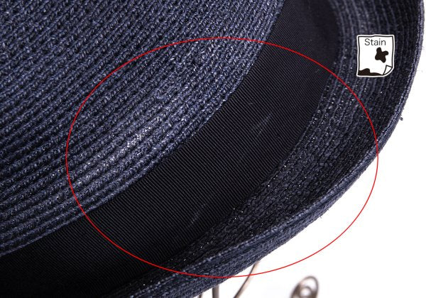 Borsalino Hemp Hat Navy Size 61